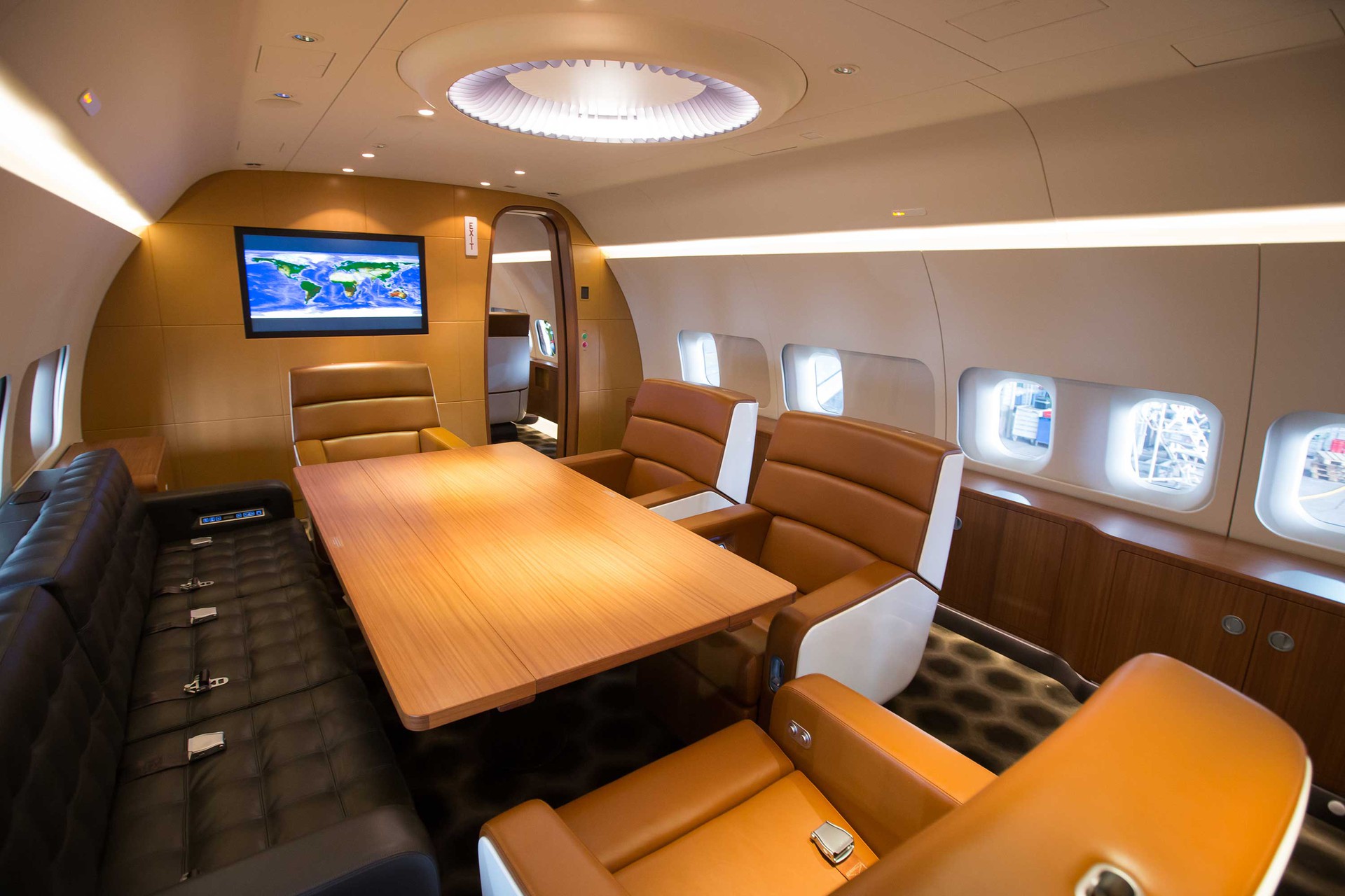 BBJ Private Aircraft Interior | Marc Newson Ltd