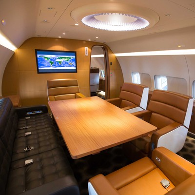 BBJ Private Aircraft Interior<br>Freestream Aircraft limited 2014