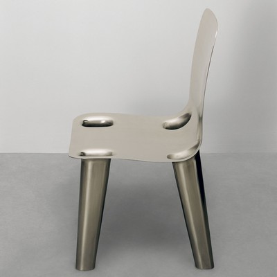Nickel Chair <br>Gagosian Gallery 2007