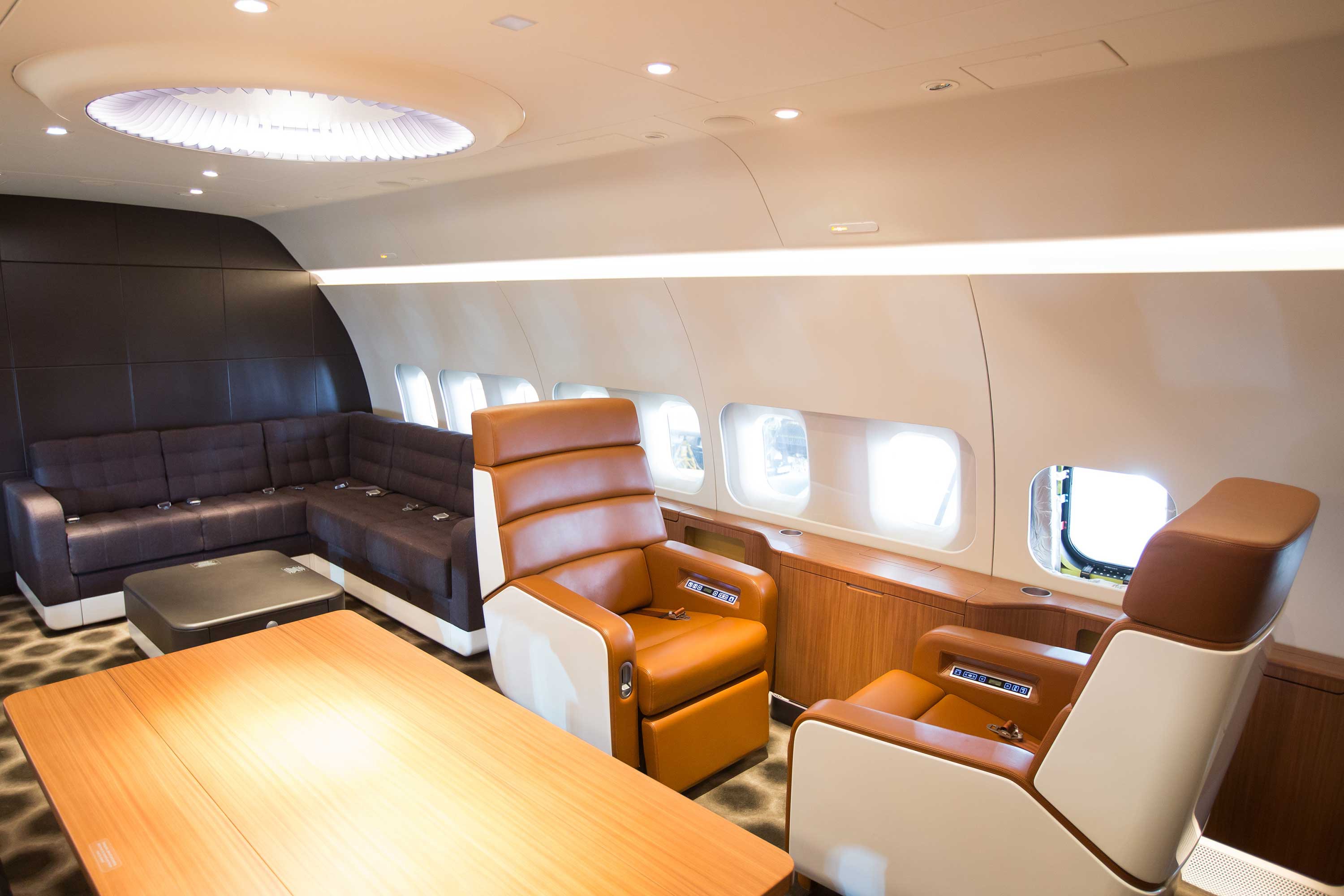 BBJ Private Aircraft Interior | Marc Newson Ltd