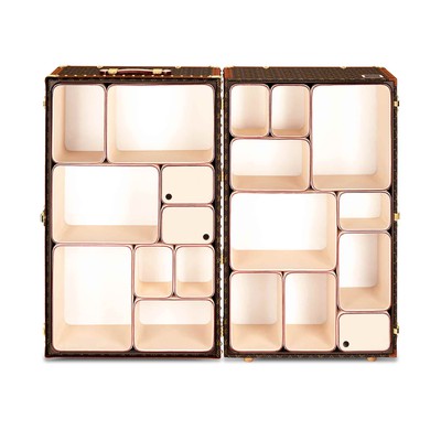 louis vuitton & marc newson plant removable leather storage cubes