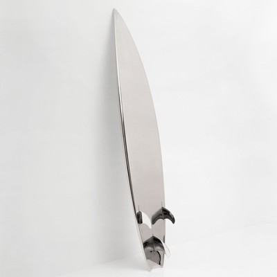 Nickel Surfboard<br>Gagosian Gallery 2007