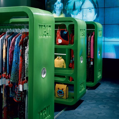 W. & L .T. Shop Concept<br>Walter Van Beirendonck 1996